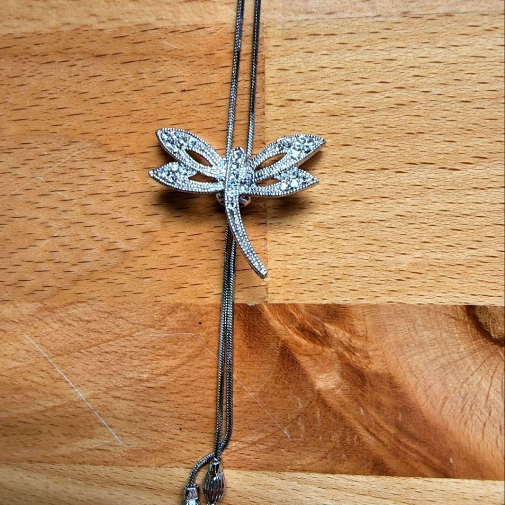 Silver Butterfly necklace